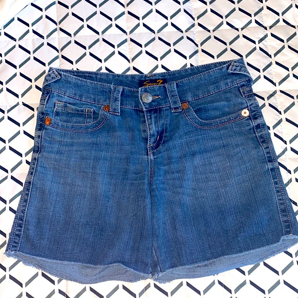Seven7 Women’s Cutoff Jean Shorts